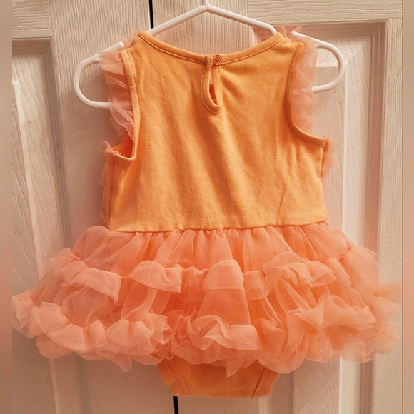 Coral Tutu Dress - Picture 2 of 2